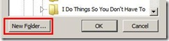 new folder