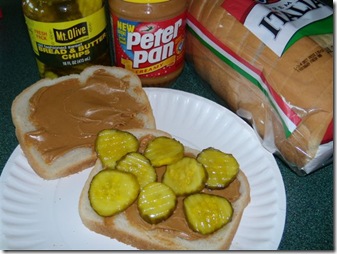 PB and pickles